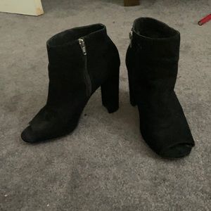 Black merona wedges